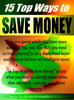 Thumbnail 15 Methods to save money